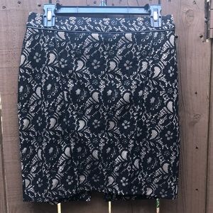 EXPRESS Lace pencil skirt